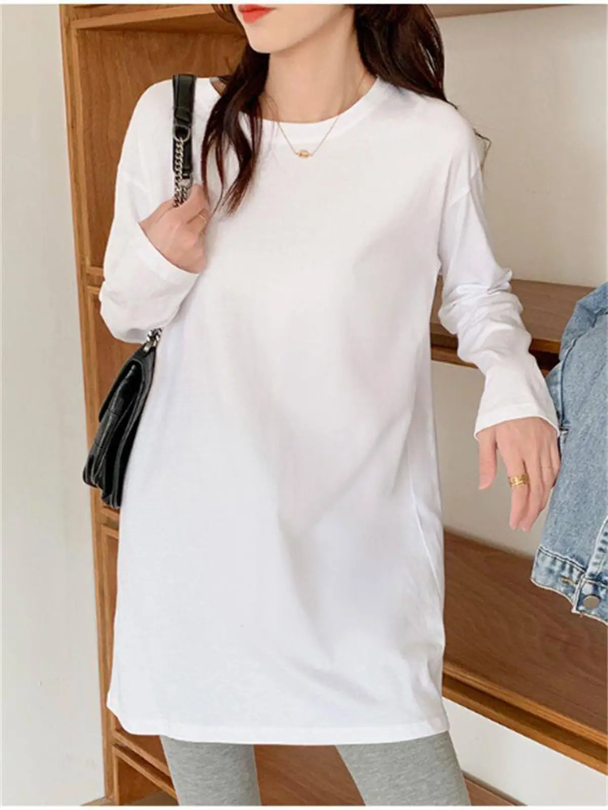 تیشرت لانگ زنانه 