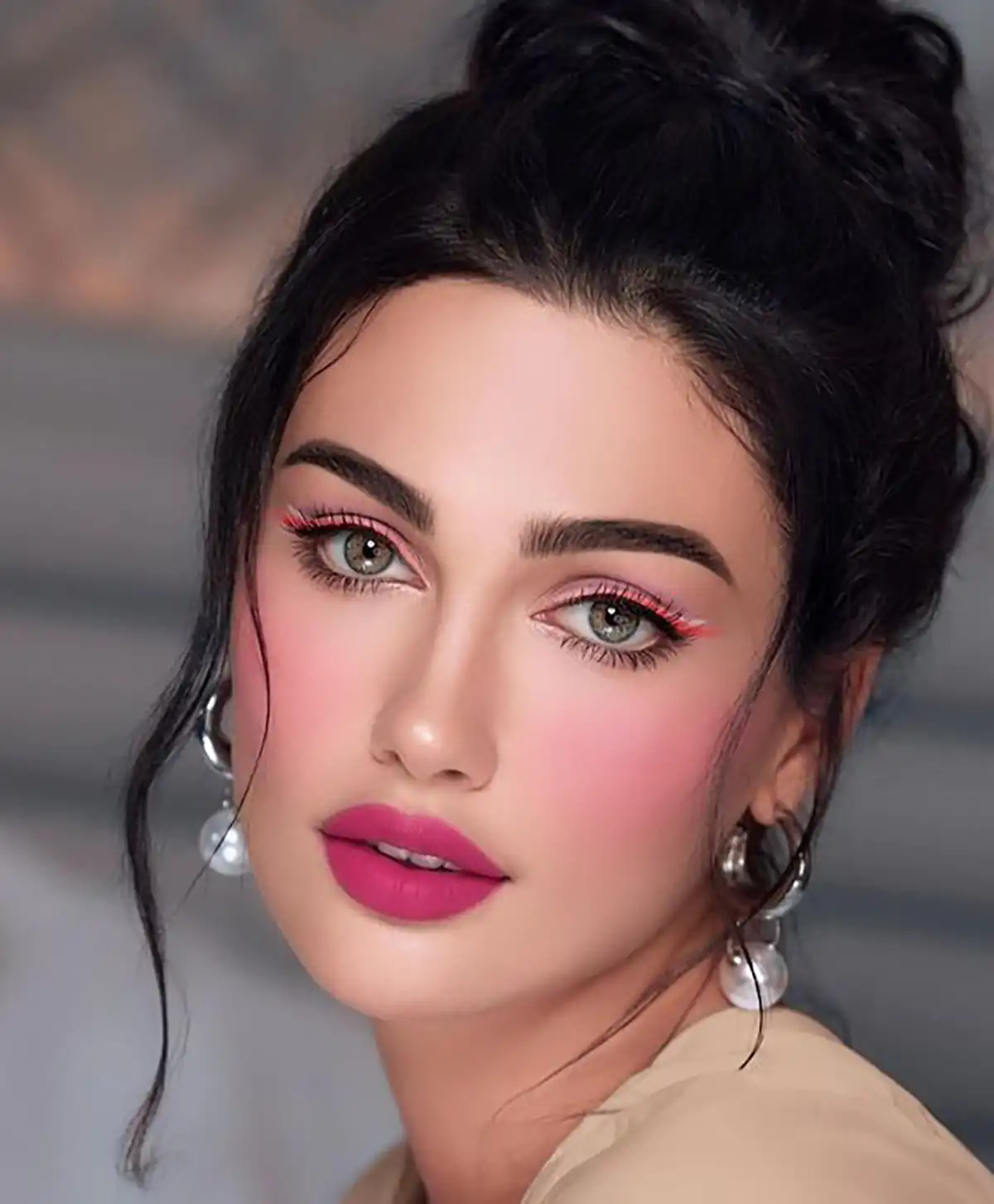 مدل ارایش دخترانه ساده و شیک 