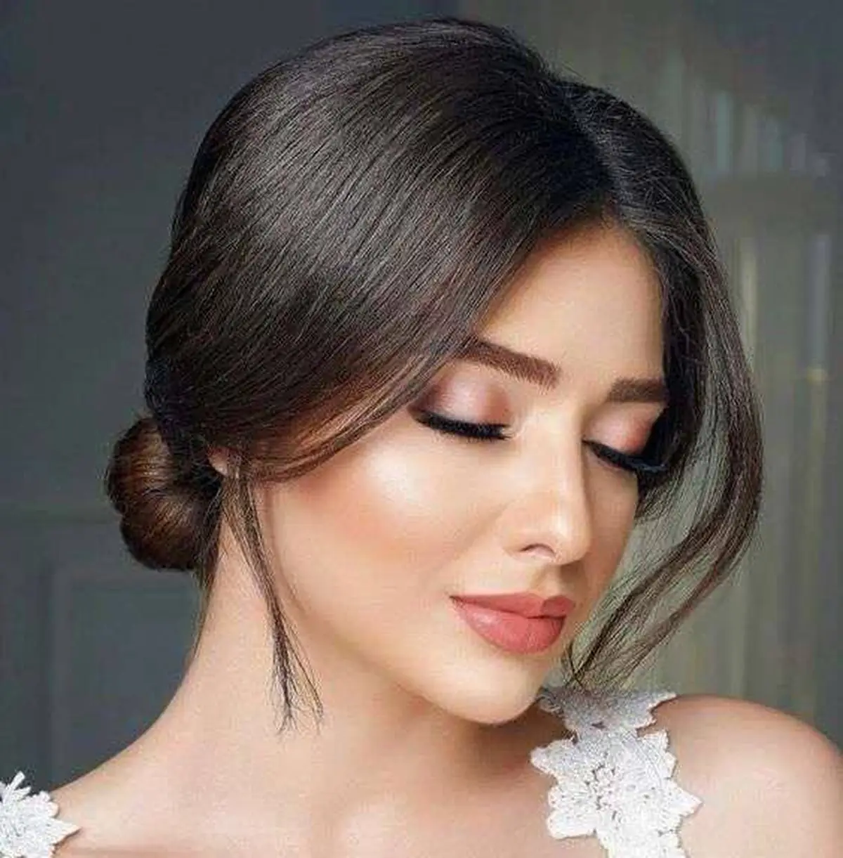 میکاپ سنگین عروس