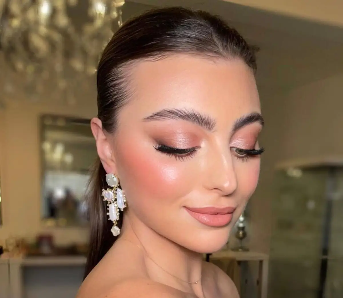 آرایش عروس اروپایی ساده 
