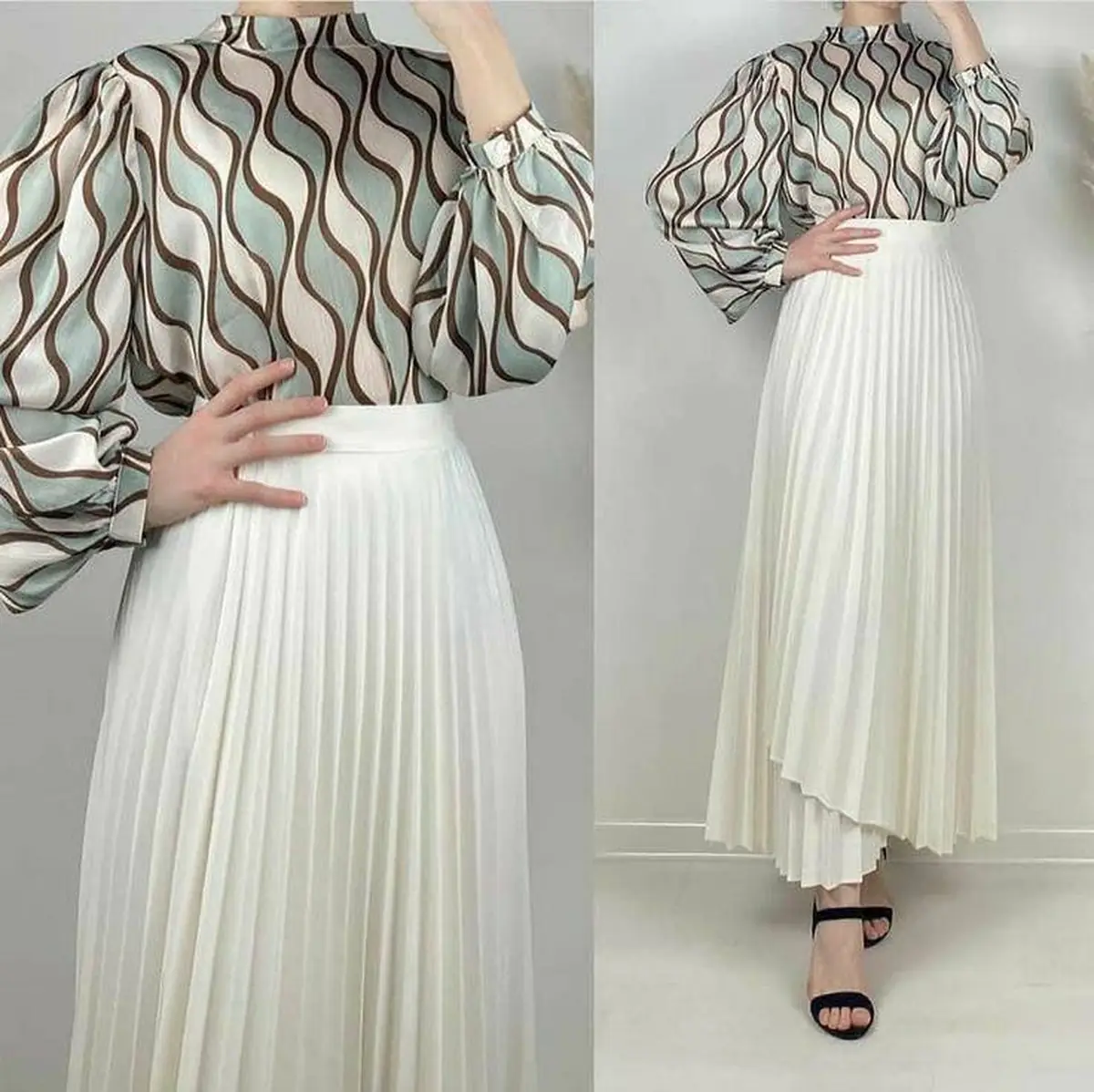بلوز دامن زنانه شیک خاص