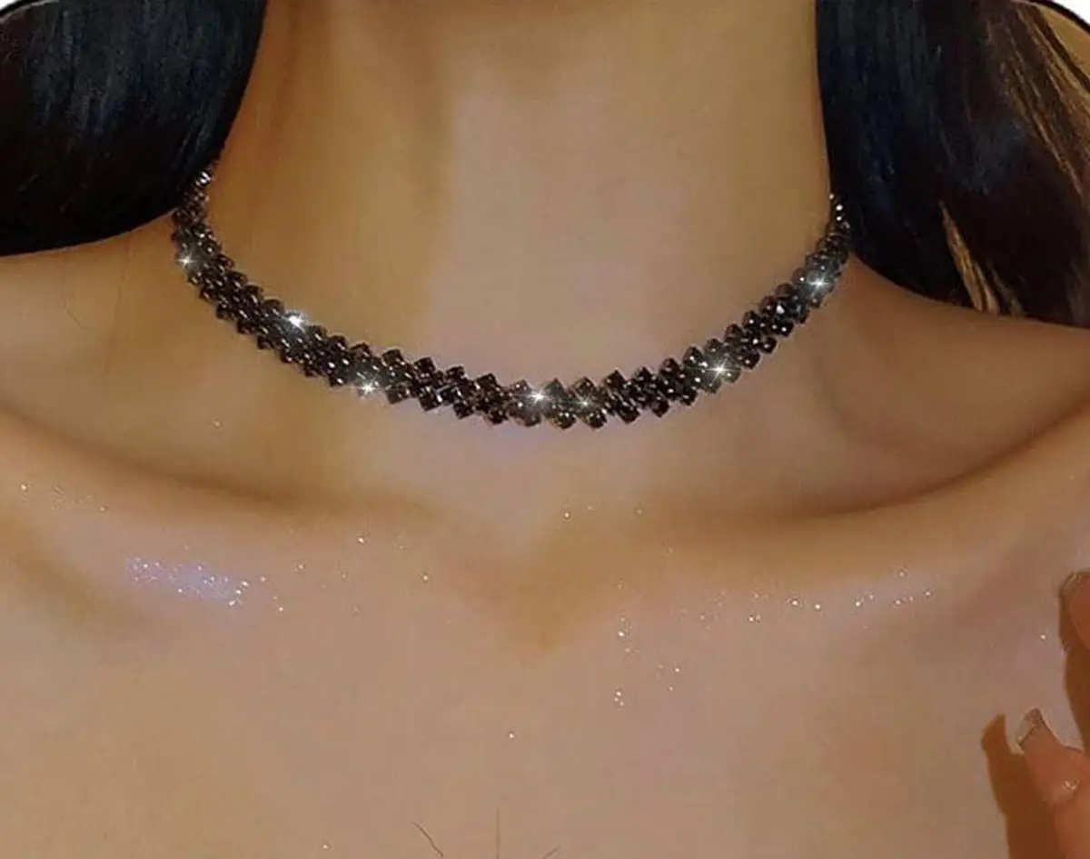 گردنبند چوکر نقره