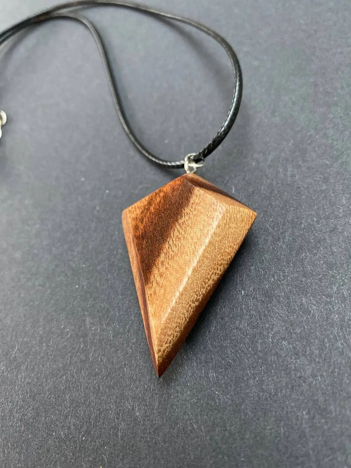 گردنبند چوبی زنانه 