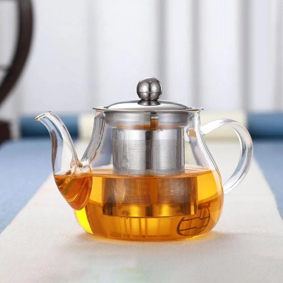 قوری شیشه ای شیک 
