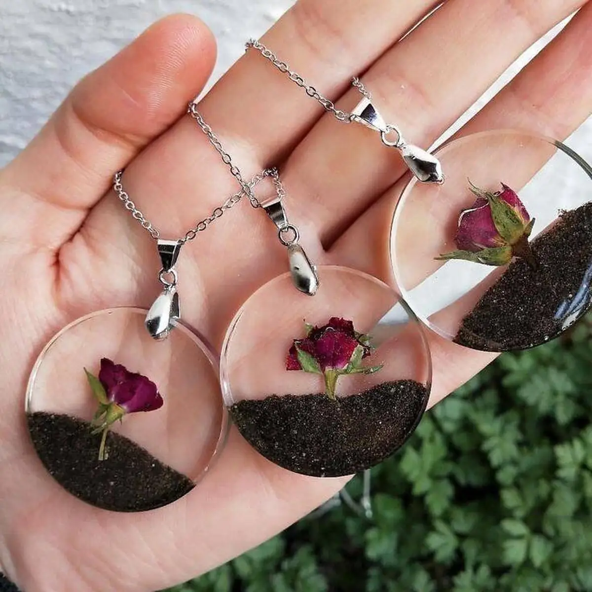 گوشواره شفاف دریا