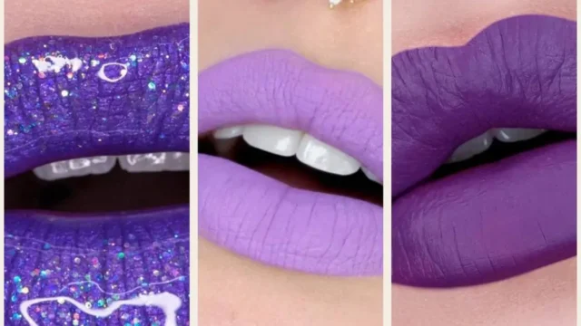 مدل انواع رژلب بنفش؛ مگه جذاب تر از این رنگ هم داریم + تصاویر