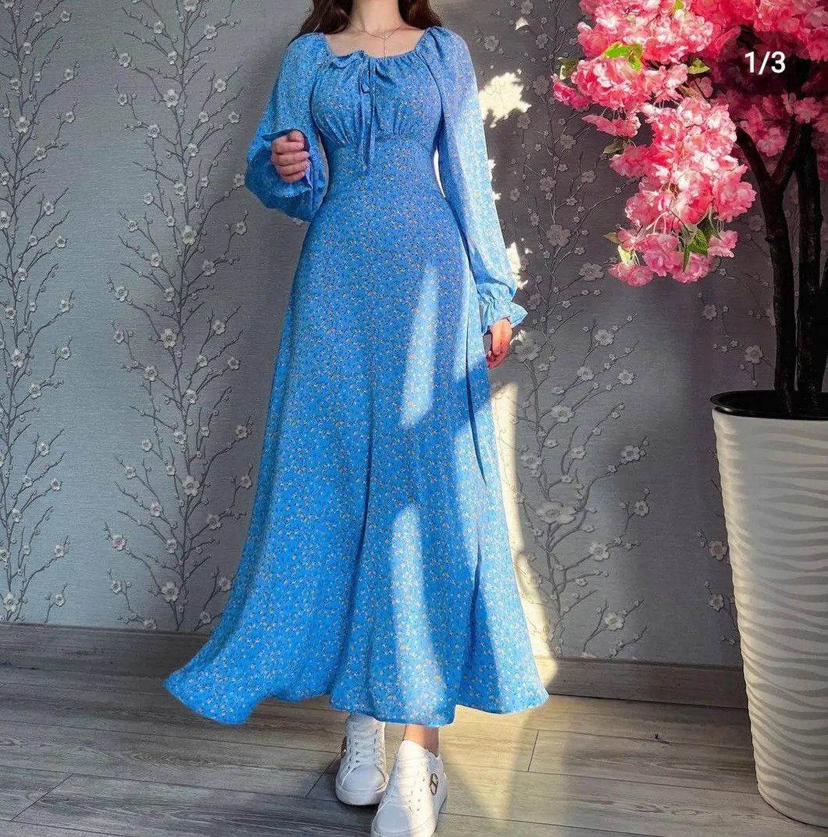 مدل پیراهن نخی برای منزل 