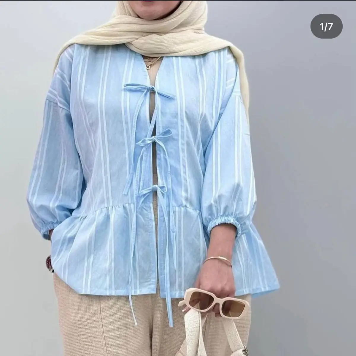 مدل مانتو عروسکی چین دار 
