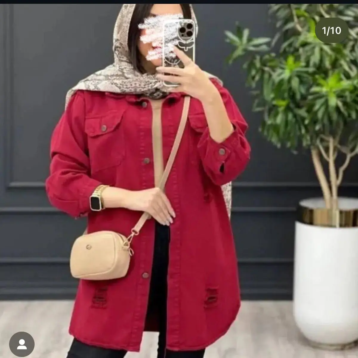 مدل مانتو کتان کاغذی 