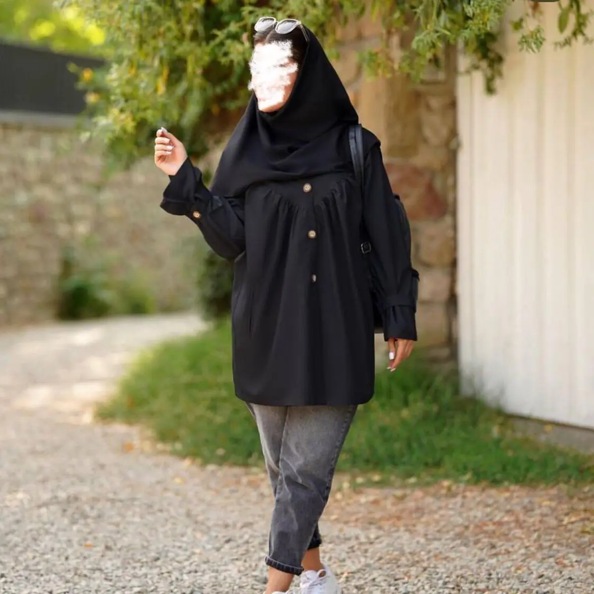 مانتو دانشجویی نخی