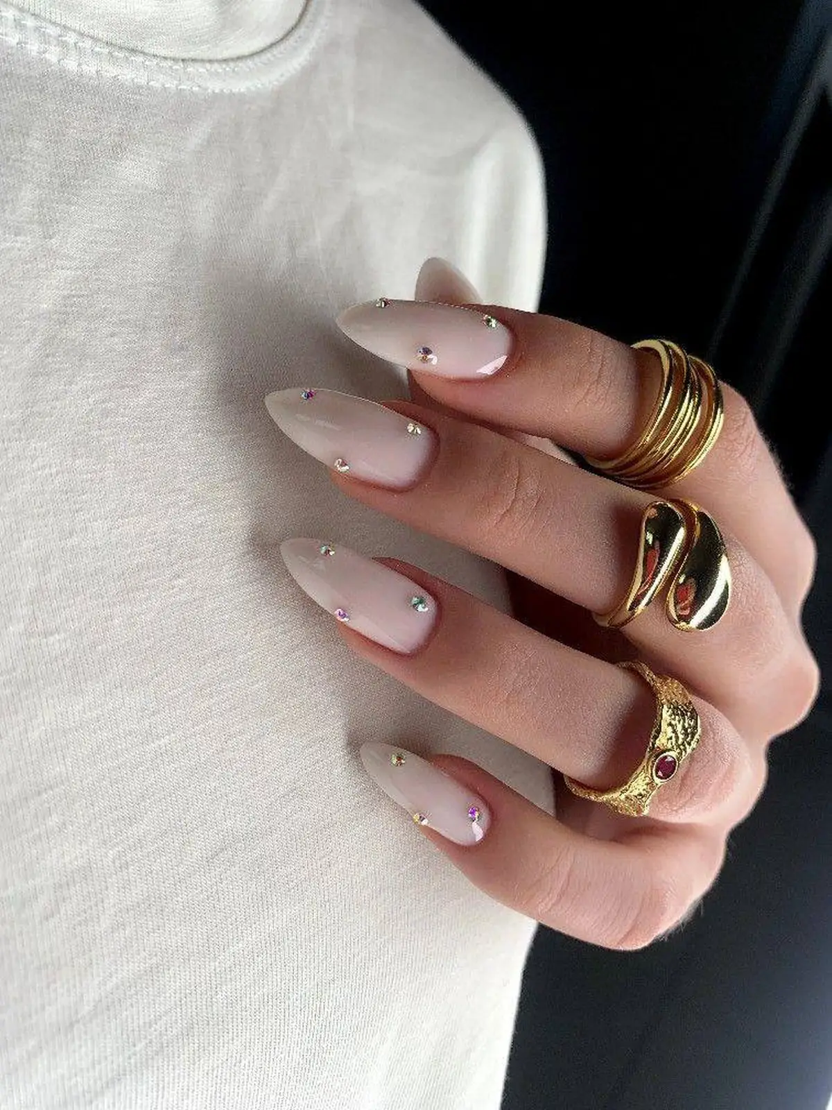 کاشت ناخن بلند مربعی 
