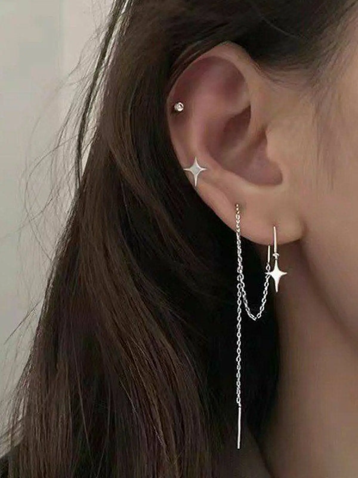 پیرسینگ حلقه ای گوش 