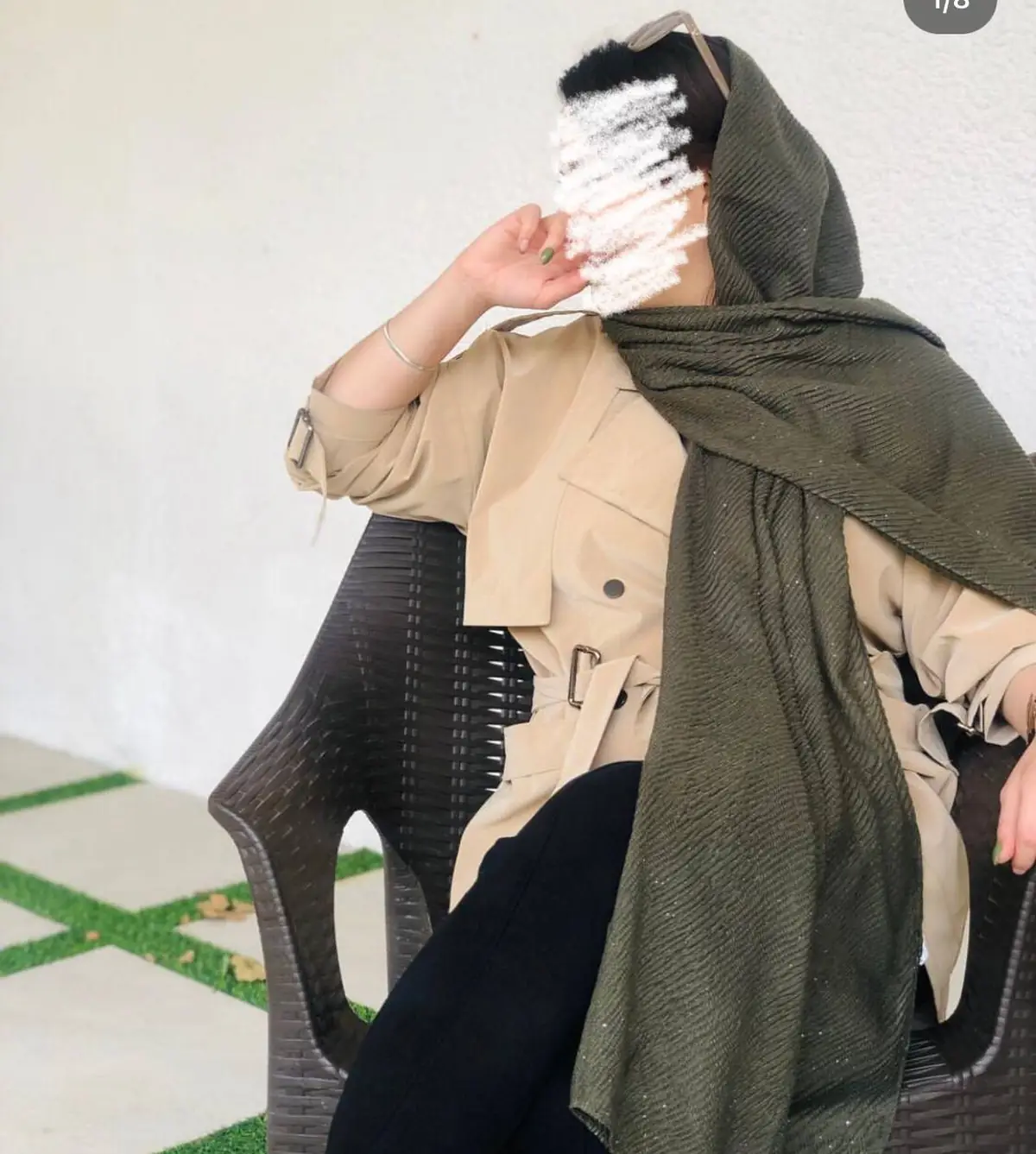 شال پلیسه مجلسی 
