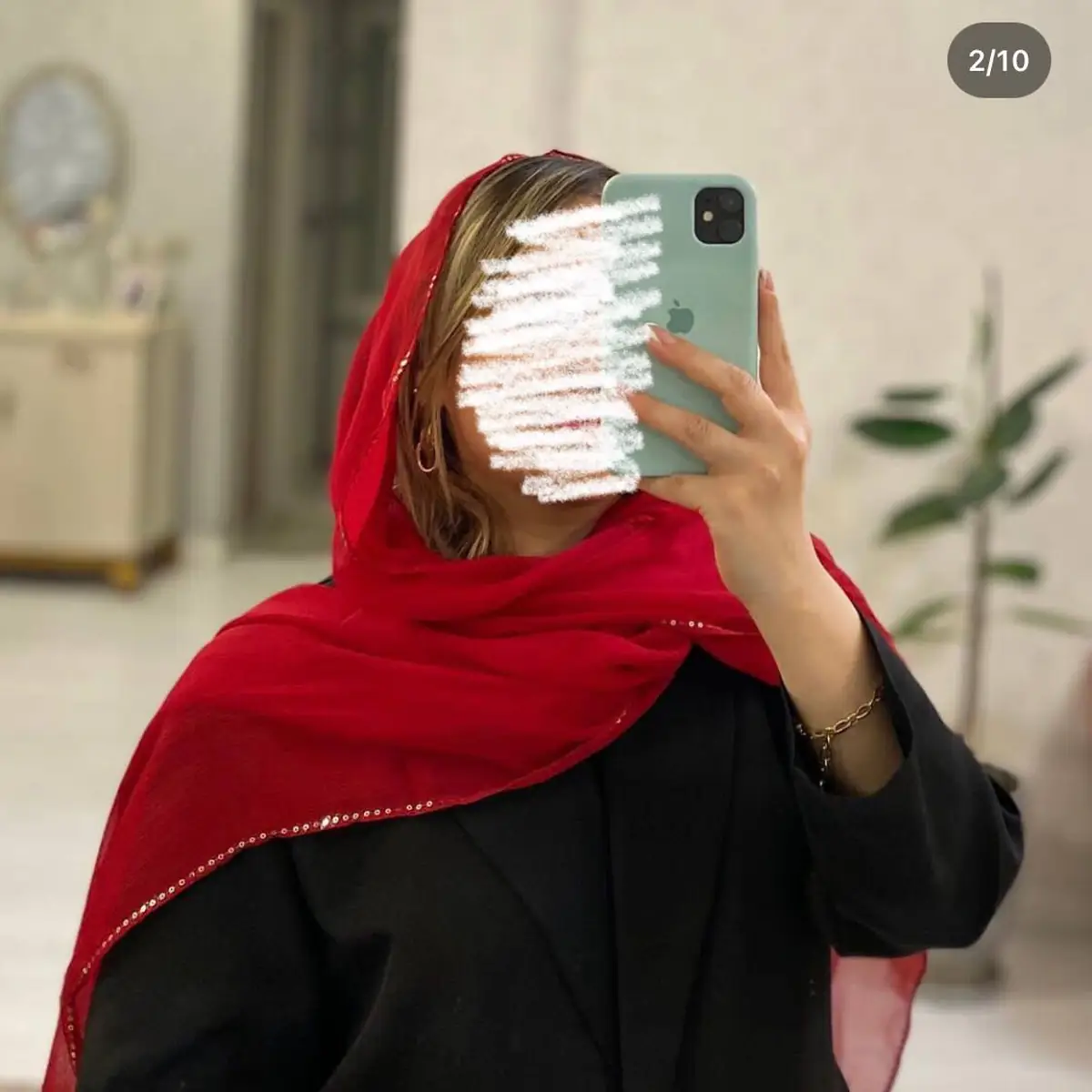 شال حریر کریشه 