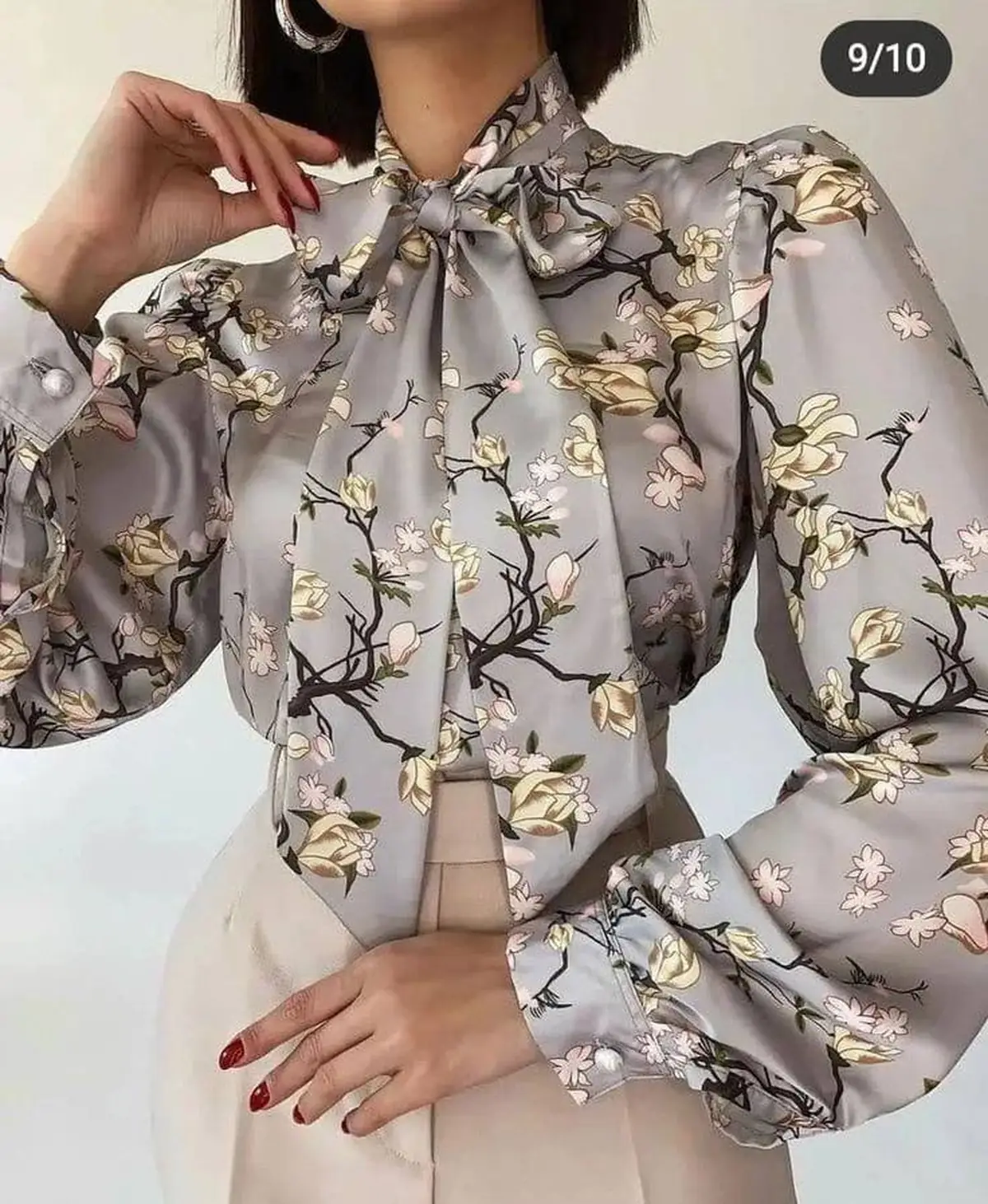 مدل بلوز گیپور مجلسی 