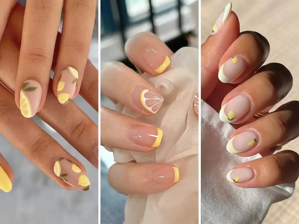 طرح ناخن دخترانه کیوت