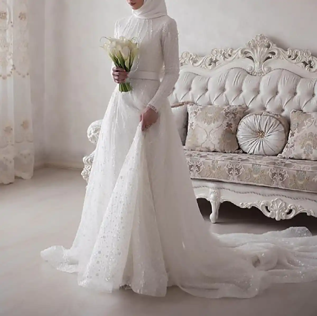 لباس عروس ساده و شیک