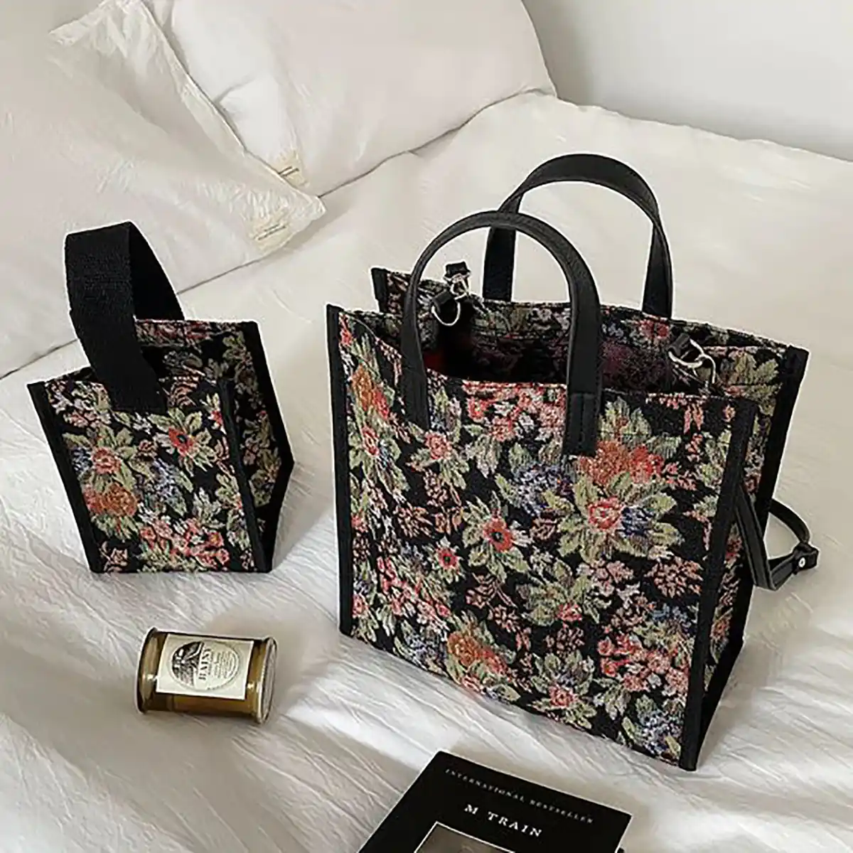 ست کیف گل گلی