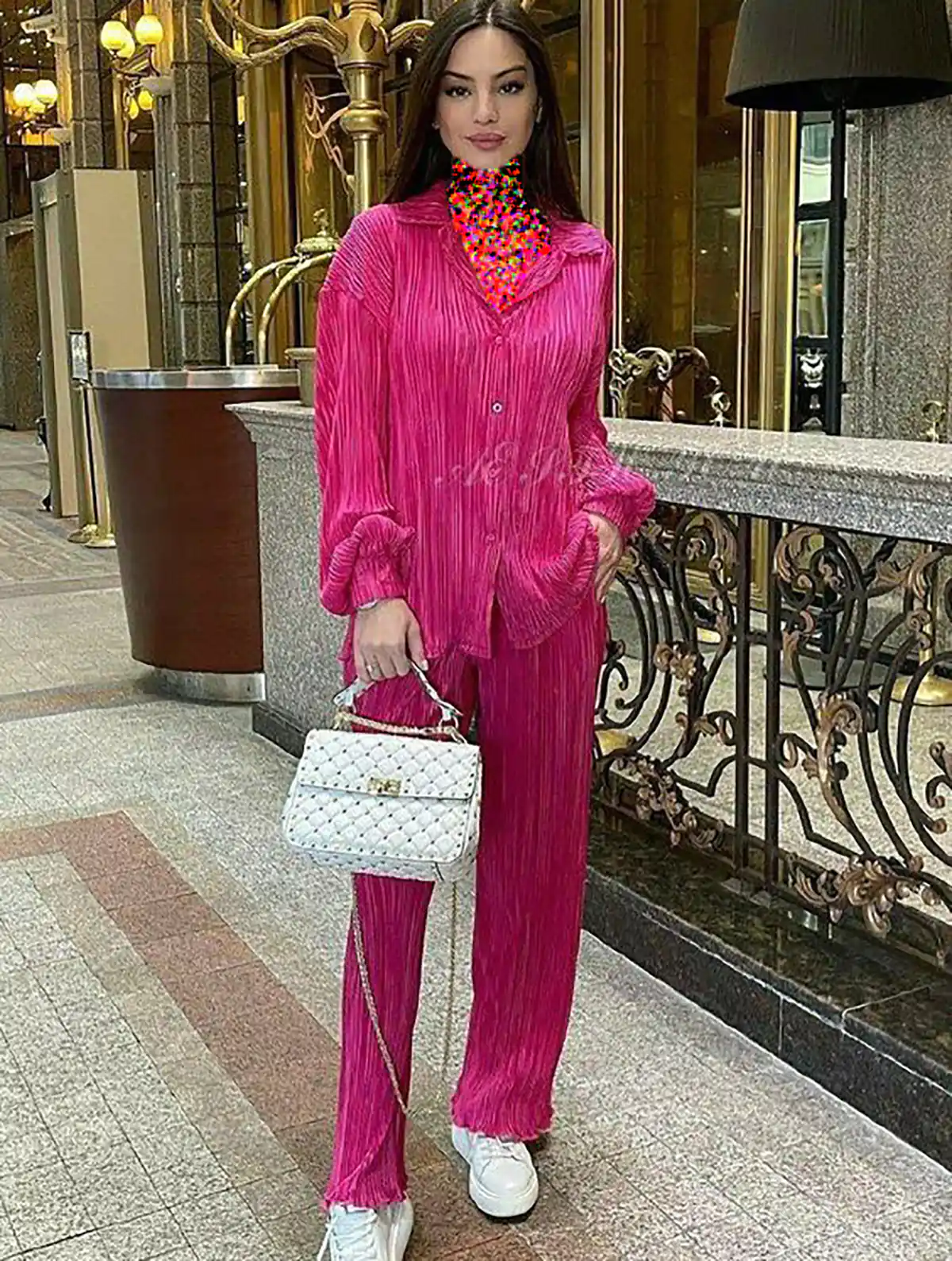 ست بلوز و شلوار زنانه خانگی
