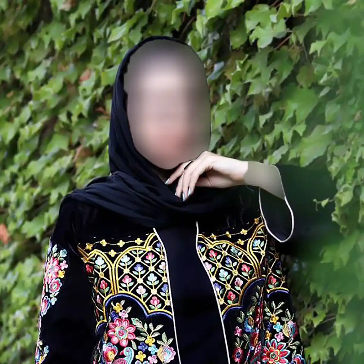مانتو سوزن دوزی شده مجلسی