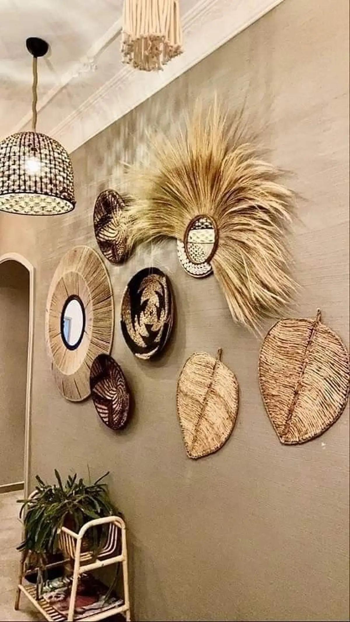 دیوار کوب مدرن فلزی