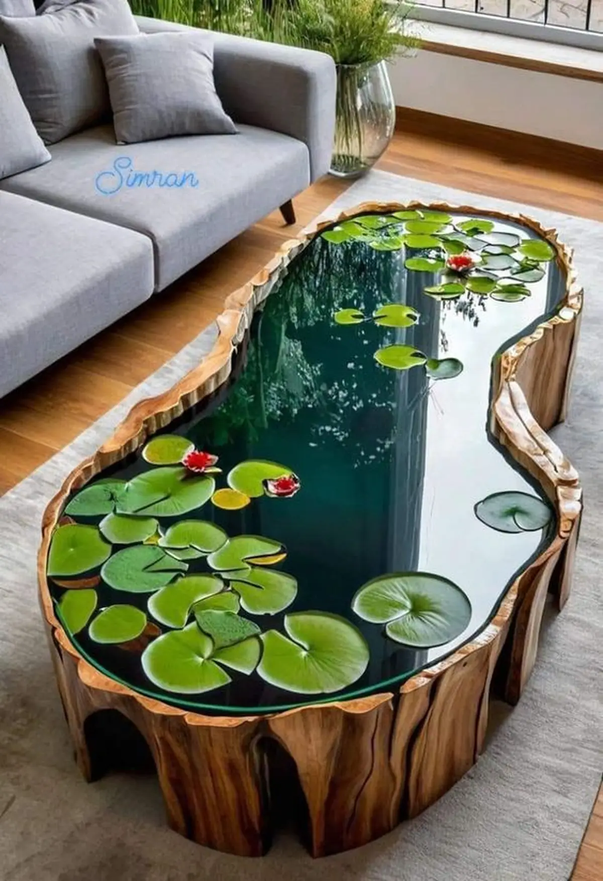 میز دکوری چوبی