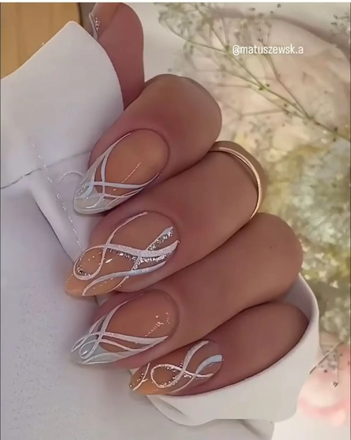 طرح ناخن شیک و باکلاس کوتاه