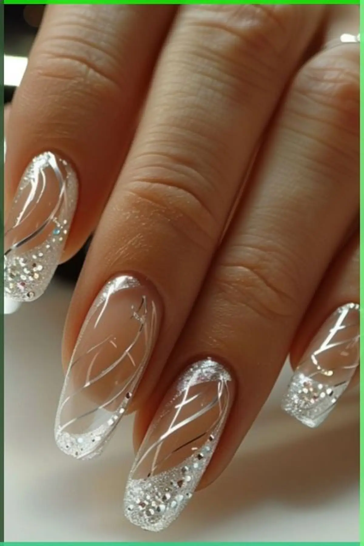 طراحی ناخن اسپرت شیک