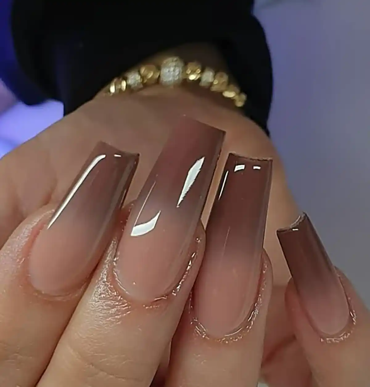 مدل ناخن امبره یاسی