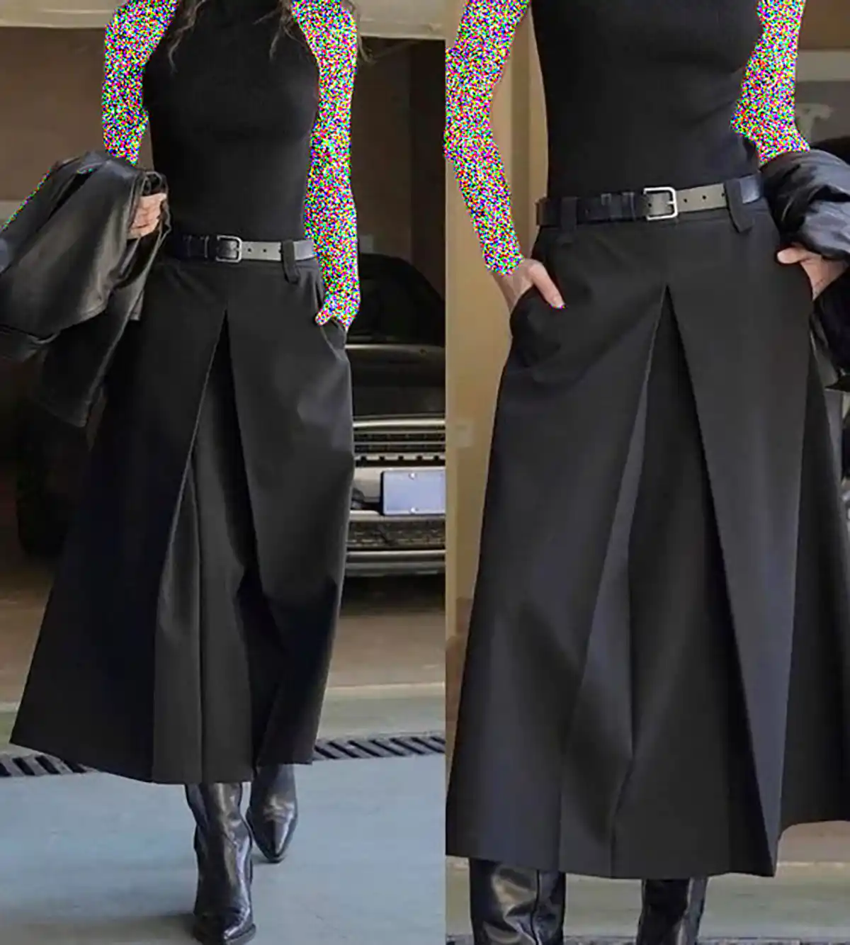 دامن کارگو دخترانه کوتاه 