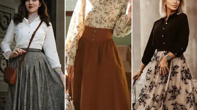 شیک ترین ایده ست شومیز دامن برای مهمانی‌های دوستانه و مجالس