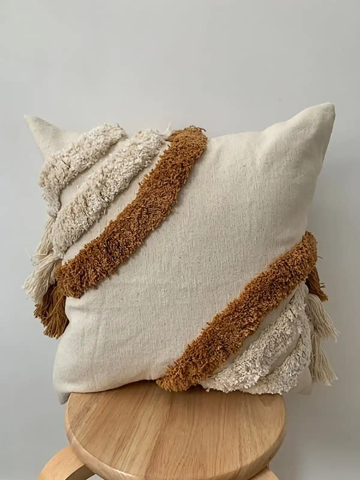 کوسن مبل راحتی طوسی