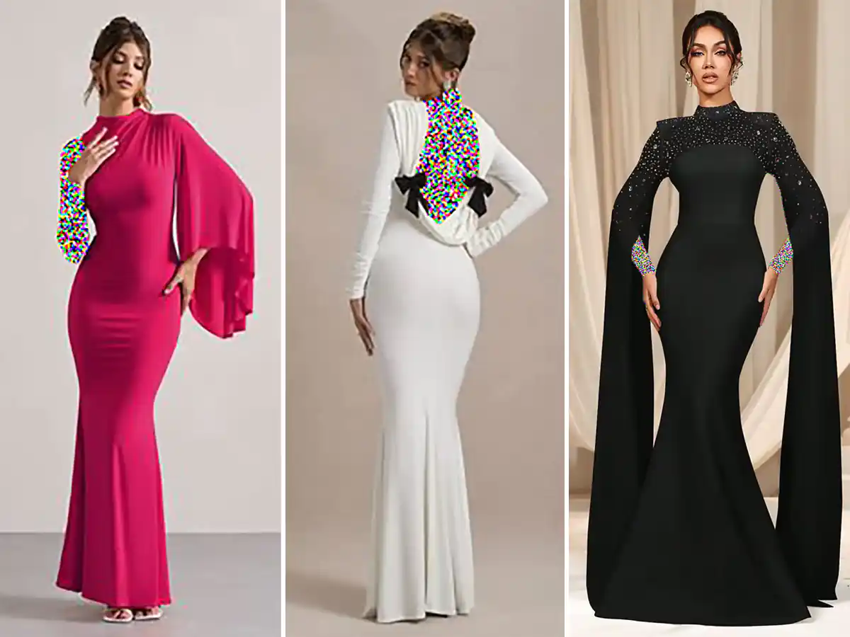 لباس مجلسی ساده و پوشیده شیک