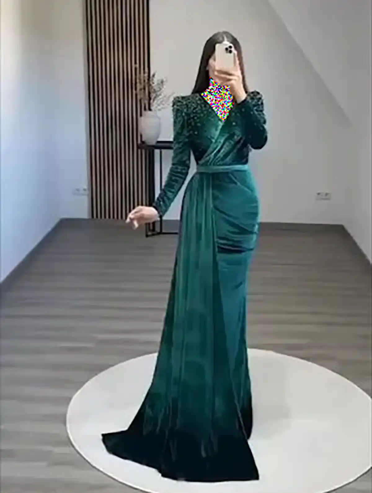 مدل لباس مجلسی مخمل جدید کوتاه