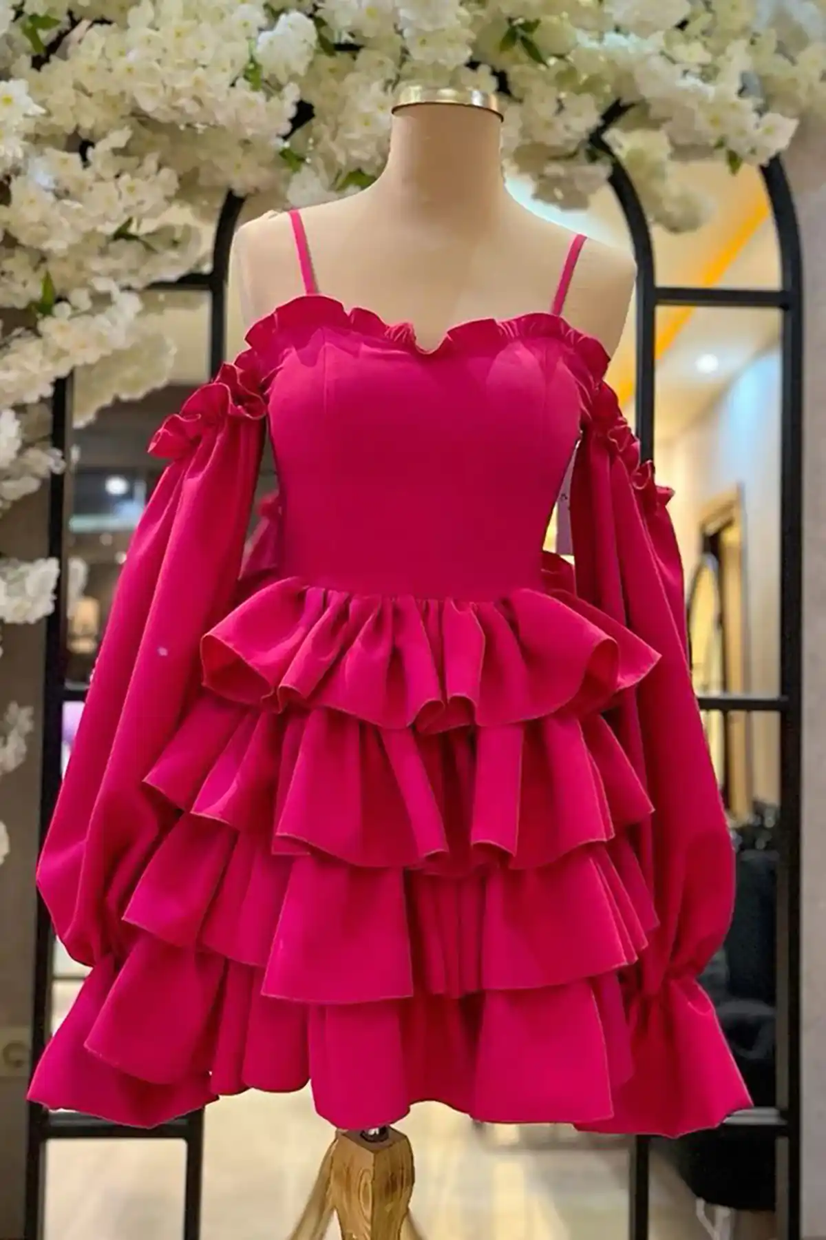 لباس عروسکی مجلسی
