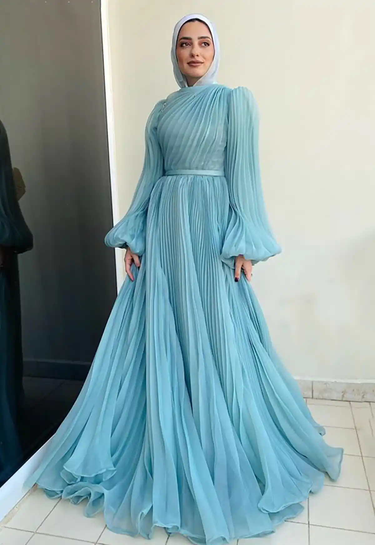 مدل لباس حریر گلدار مجلسی 