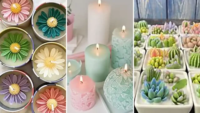 شمع های فانتزی و شیک | شمع‌های خاص برای دکور خونه و محیط کار شما