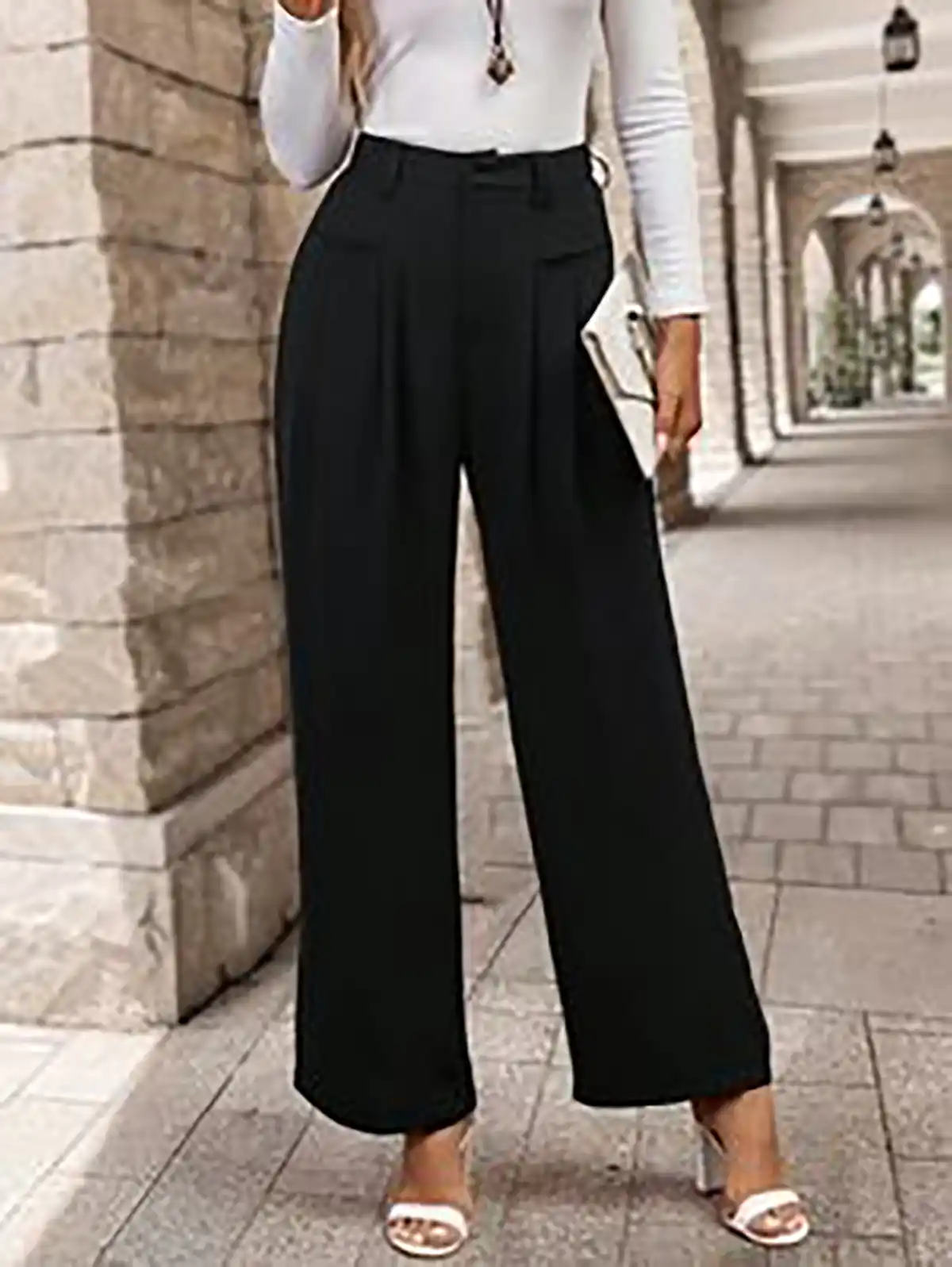 شلوار پارچه ای زنانه مجلسی شیک