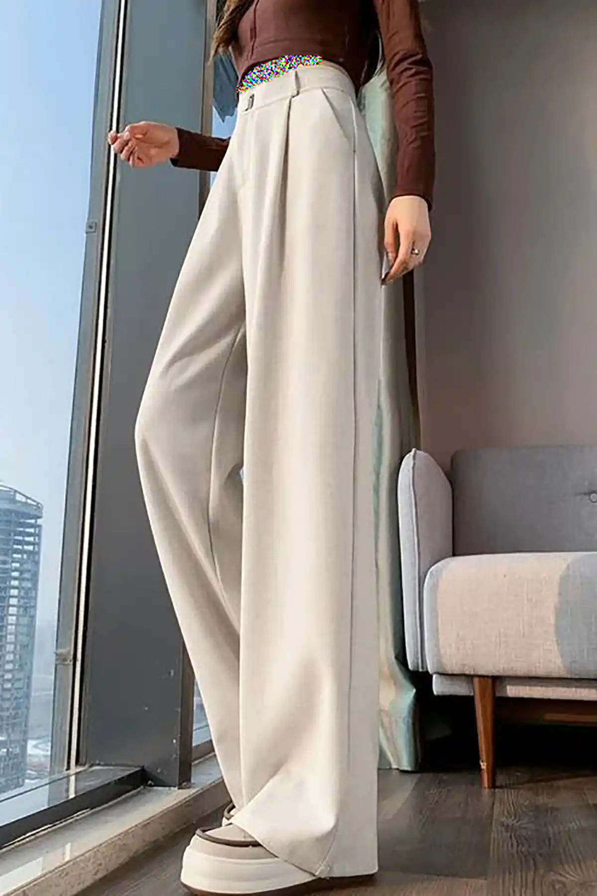 شلوار پارچه ای زنانه راسته دیجی کالا