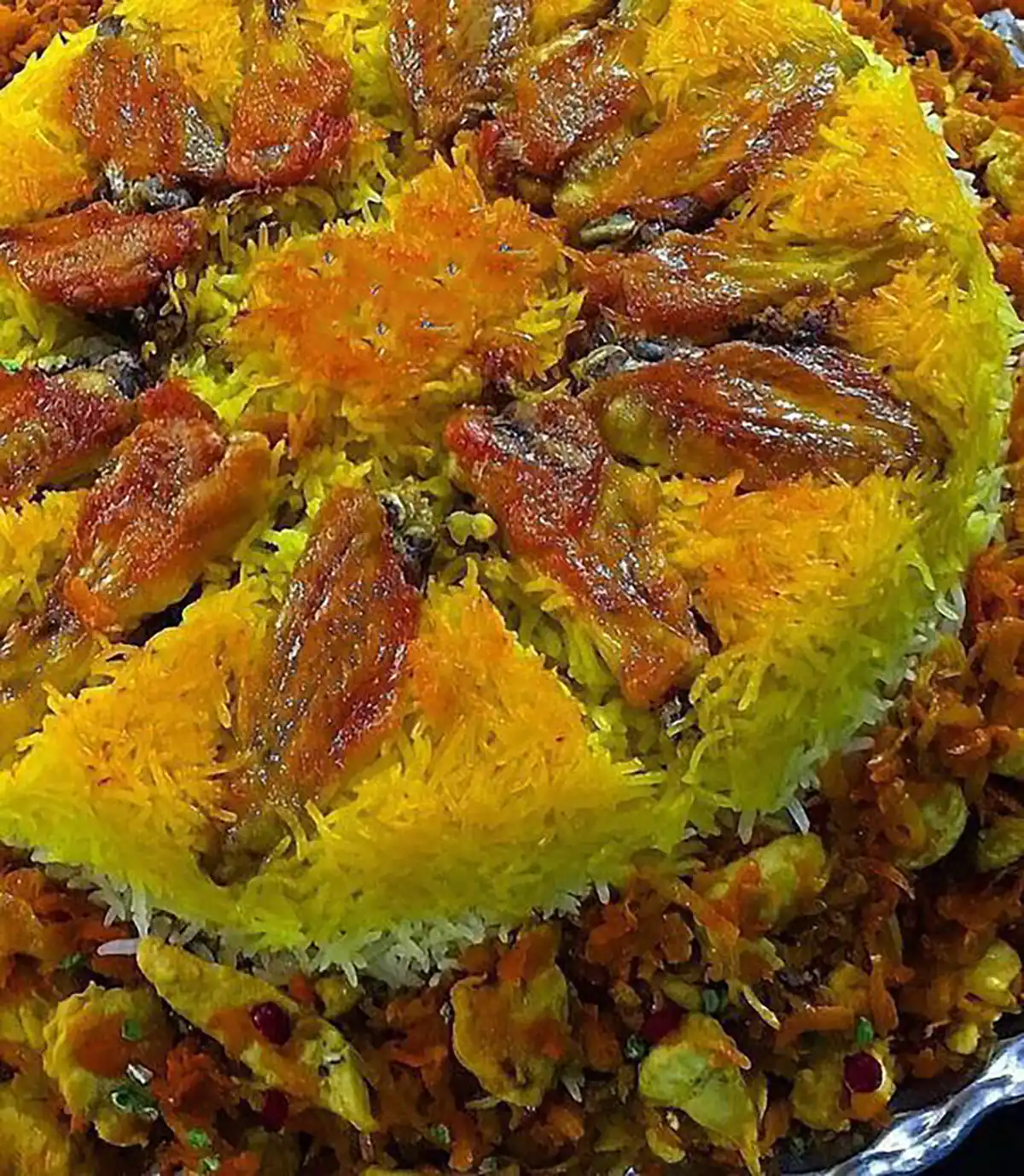 طرز تهیه ته چین مرغ ساده 