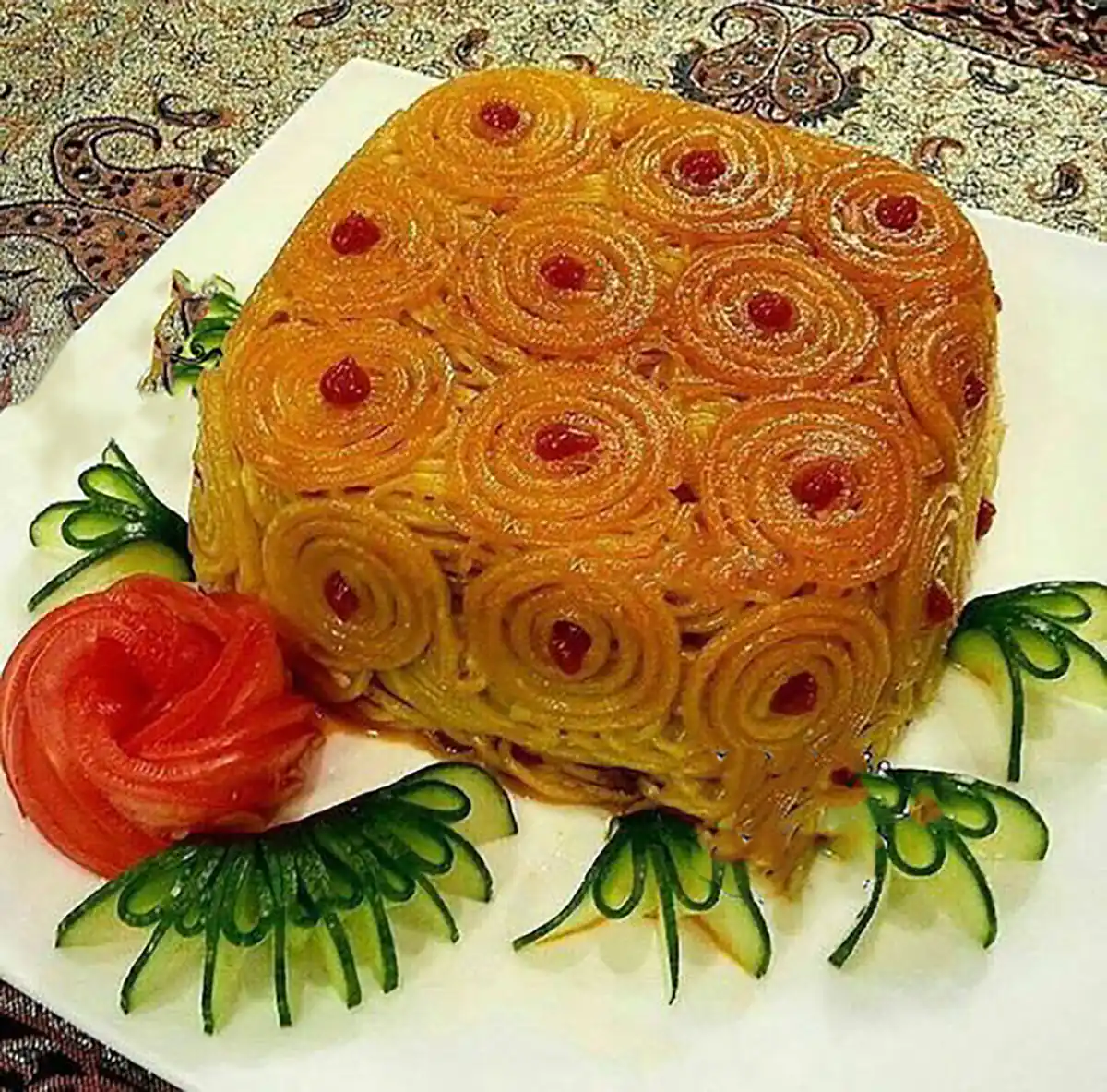 طرز تهیه ته چین ساده 
