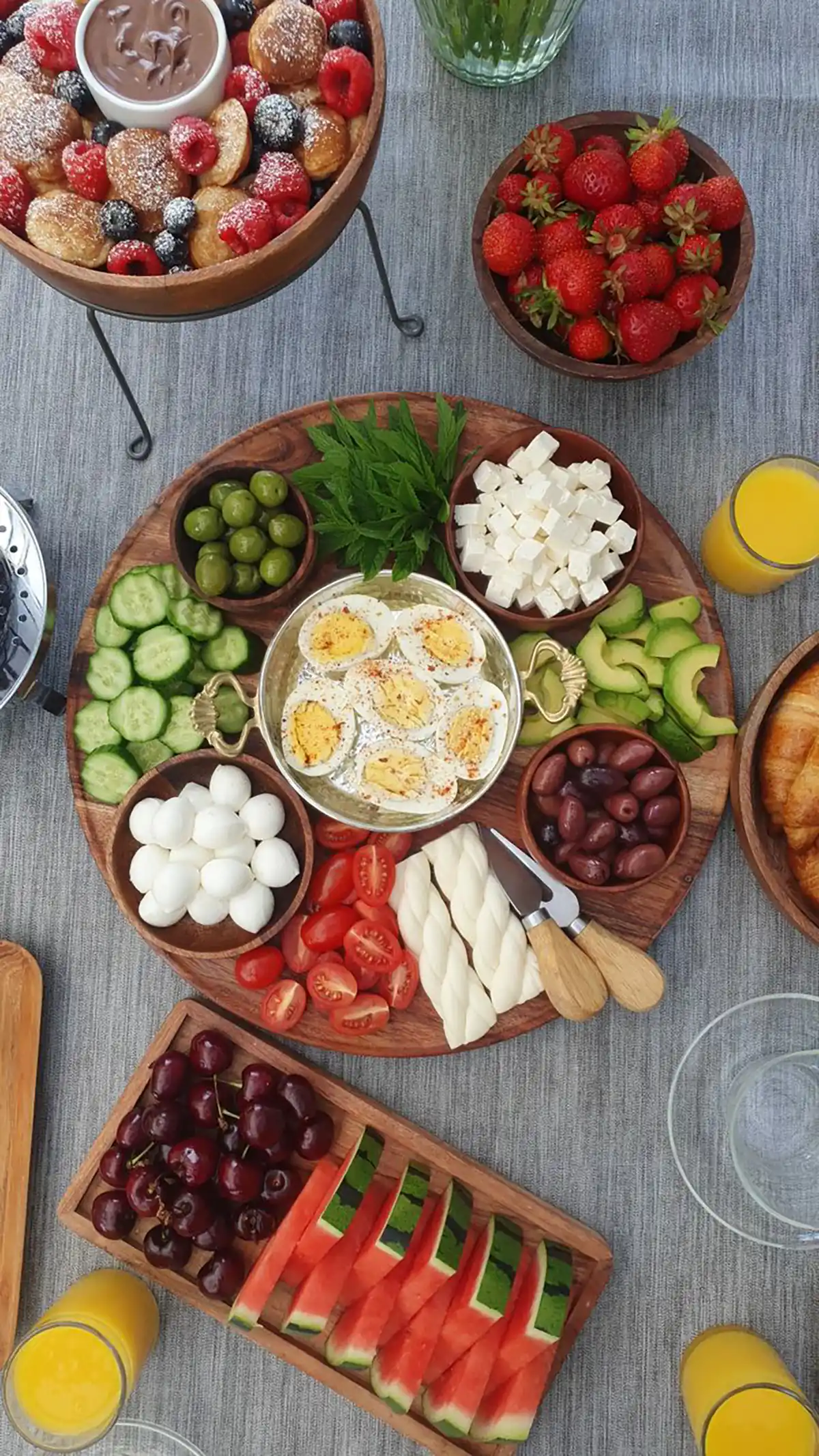 عکس صبحانه سلامت ساده برای مدرسه 