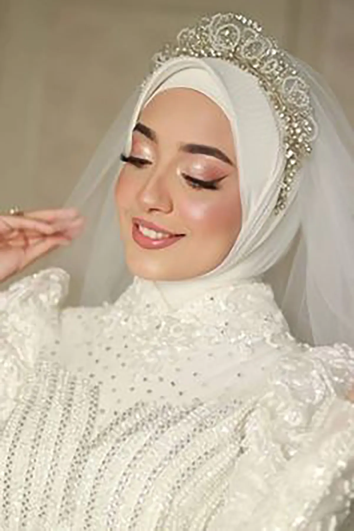 عروس با حجاب زیبا خوشگل