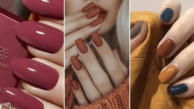 بهترین ایده لاک پاییزی برای ناخن‌های زیبا در سال 1403 + عکس