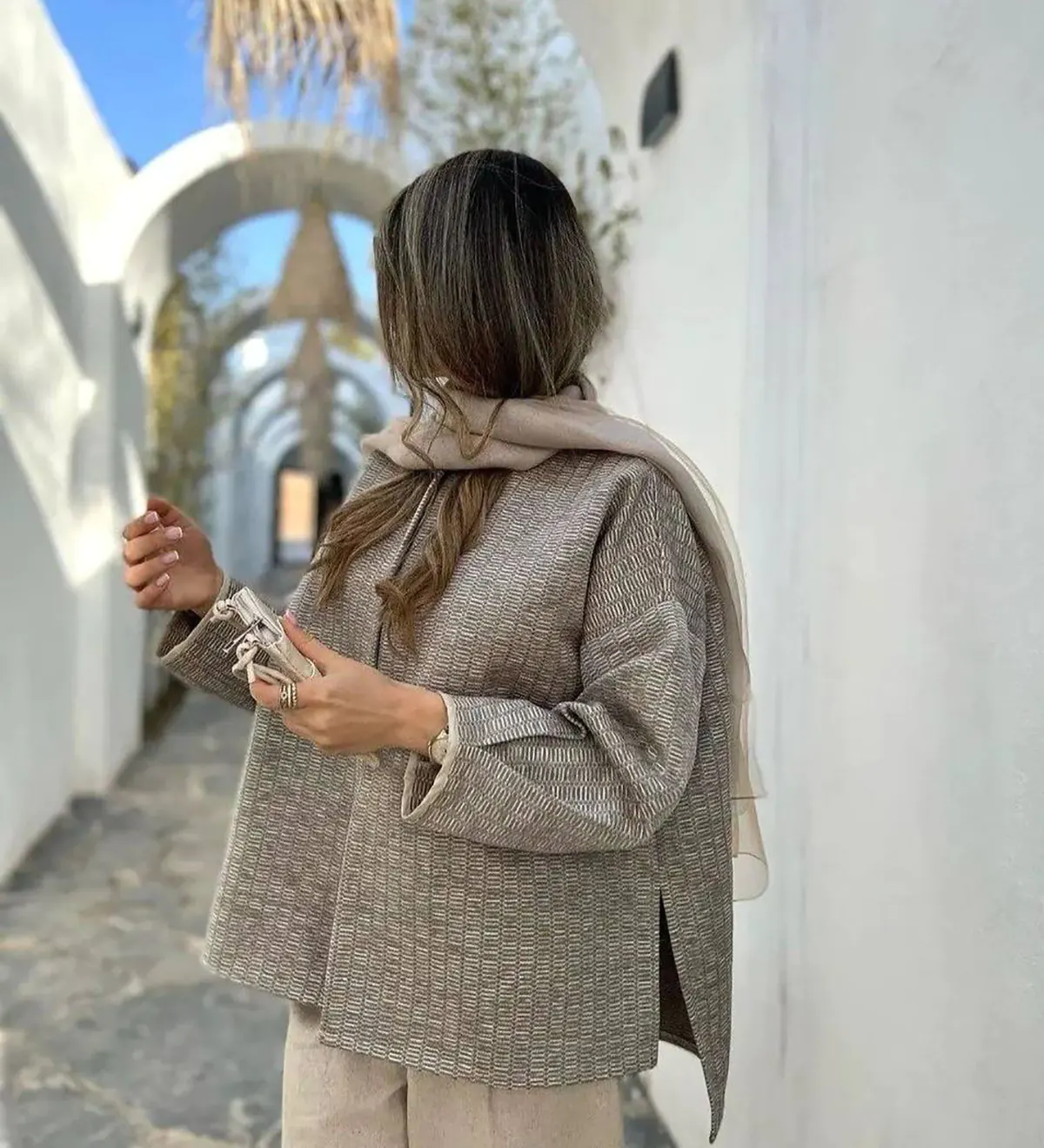 کت چرم زنانه