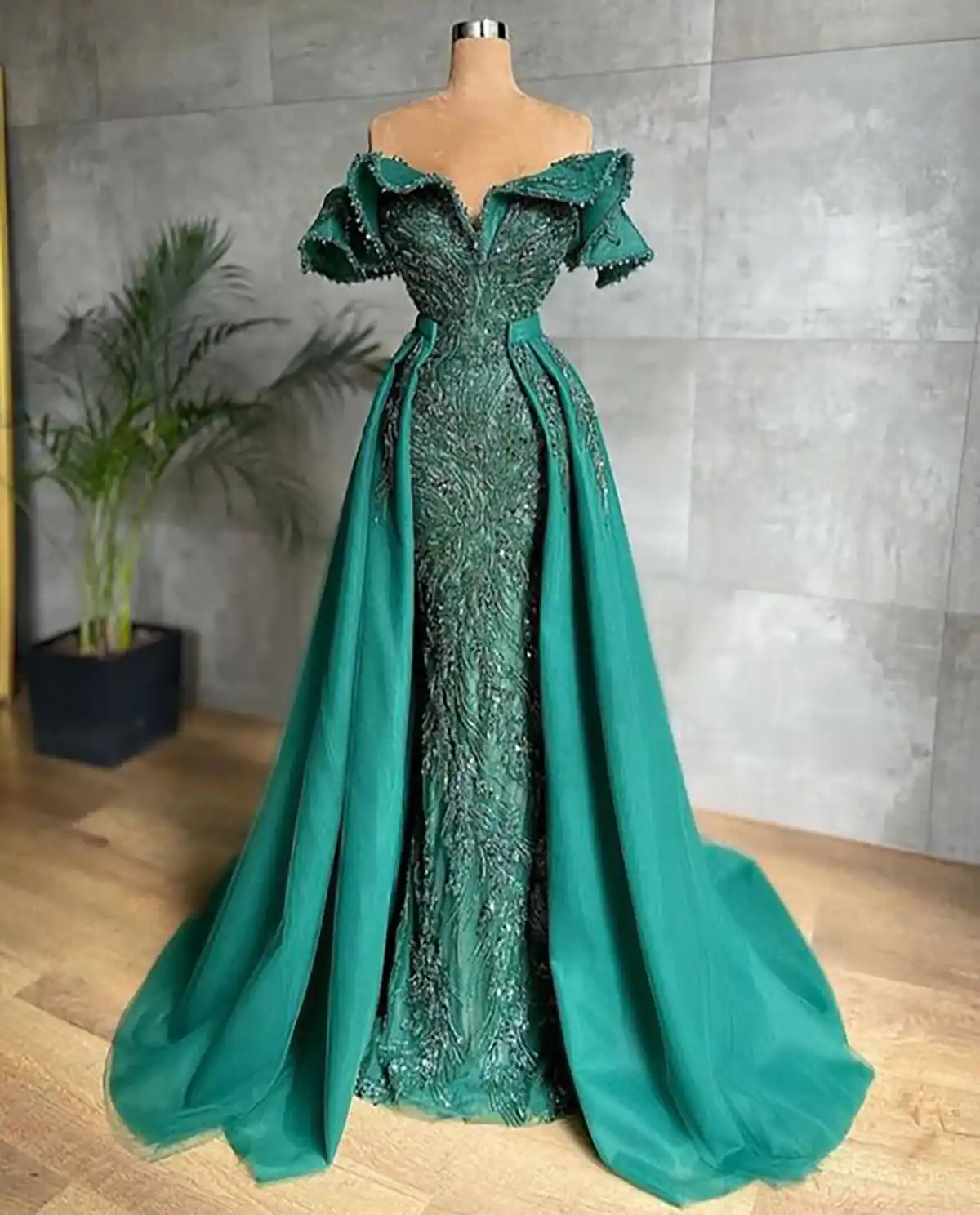 لباس مجلسی سنگ دوزی شده مشکی 