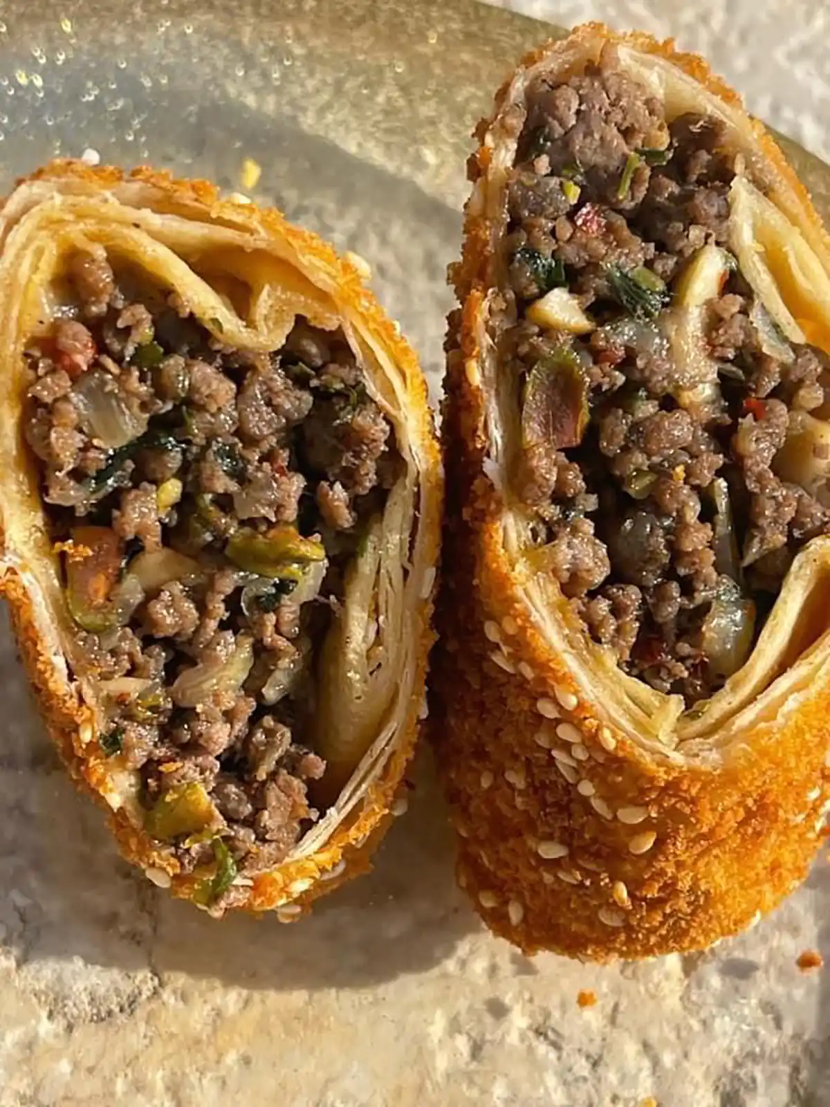 رولت گوشت ساده 