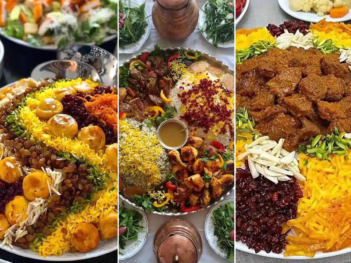 تزیین مرغ مجلسی ا