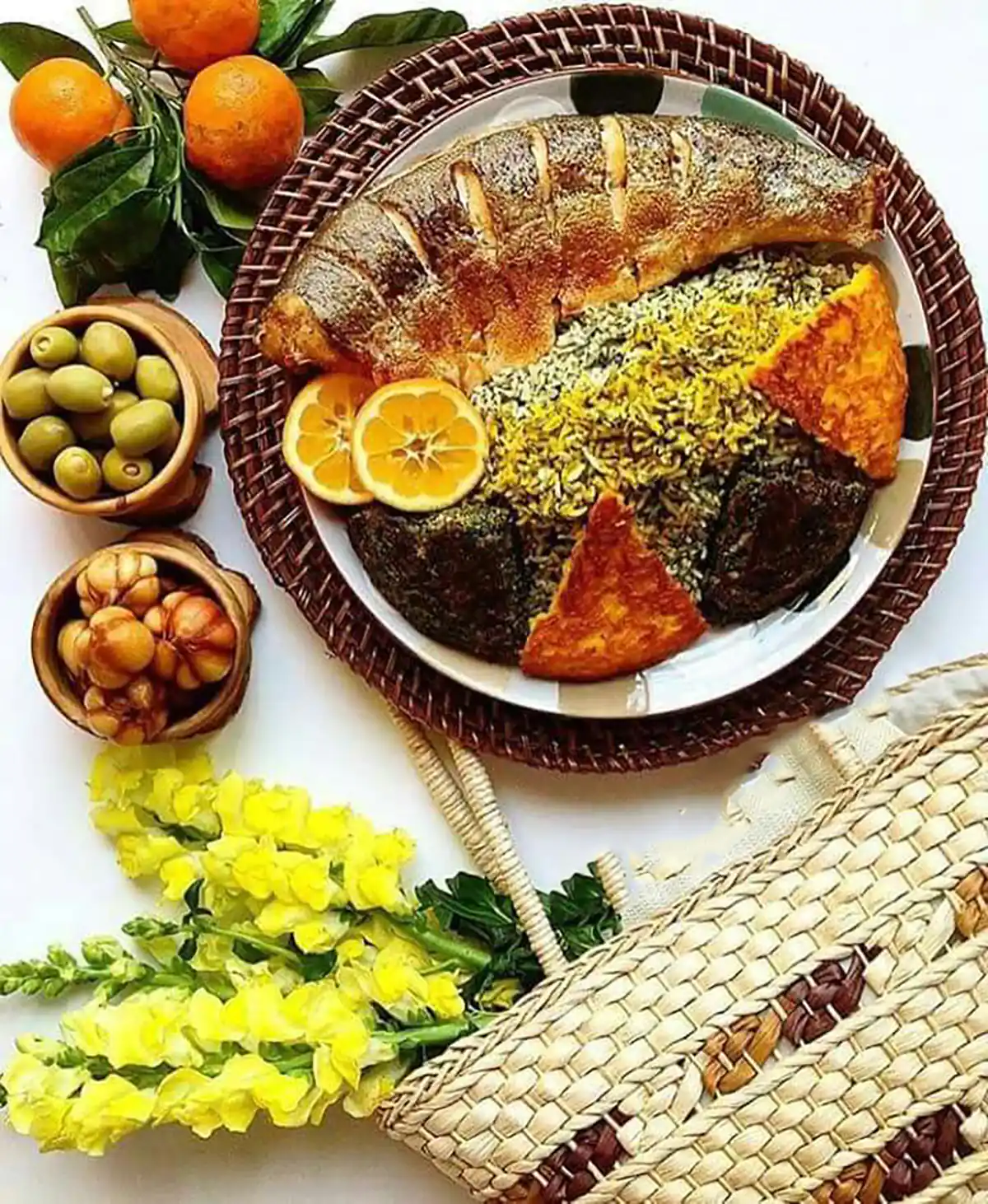 تزیین ماهی عروس 
