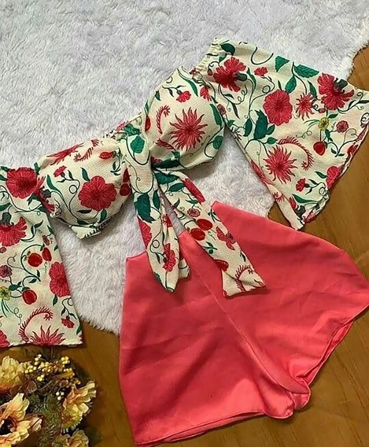 کراپ شلوار دخترانه مجلسی